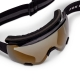 GOGLE ROWEROWE FOX PURE VUE BLACK GOLD OS