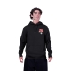 BLUZA Z KAPTUREM FOX RACEWEAR FLEECE PO BLACK