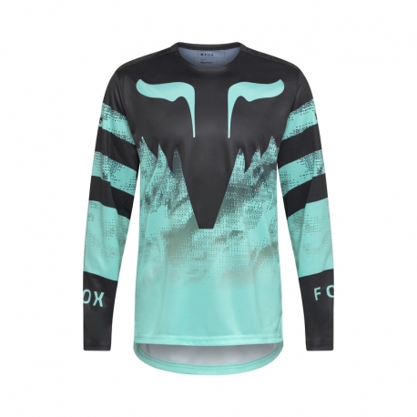 KOSZULKA ROWEROWA Z DŁUGIM RĘKAWEM FOX RANGER KAIROS TURQUOISE