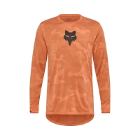 KOSZULKA ROWEROWA Z DŁUGIM RĘKAWEM FOX RANGER TRU DRI CORAL