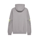 BLUZA Z KAPTUREM FOX SHIELD FLEECE PO STEEL GREY L
