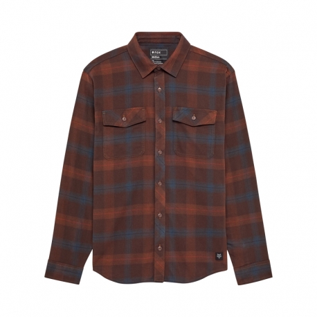 KOSZULKA Z DŁUGIM RĘKAWEM FOX SURVIVALIST CORE DARK BROWN