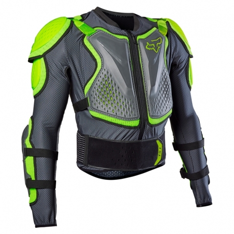 KOSZULKA Z OCHRANIACZAMI FOX TITAN SPORT DARK SHADOW