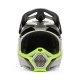 KASK MOTOCYKLOWY FOX V1 COLLECT GREY/YELLOW