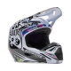 KASK MOTOCYKLOWY FOX V1 IMAGE COSMO WHITE BLACK L