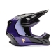 KASK MOTOCYKLOWY FOX V3 DRIP BLACK PURPLE S