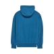 BLUZA Z KAPTUREM FOX WORDMARK OVERSIZED FLEECE PO TWILIGHT