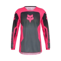BLUZA FOX JUNIOR GIRLS 180 SHIELD BLACK/PINK YL