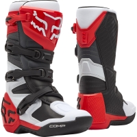 BUTY FOX COMP WHITE/FLUO RED
