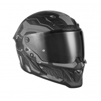 EXKLUSIV (2025) KASK INTEGRALNY GOLIATH BERSERCK KOLOR CZARNY MAT/TYTANOWY ROZMIAR XL (DODATKOWA CIEMNA SZYBKA W ZESTAWIE)