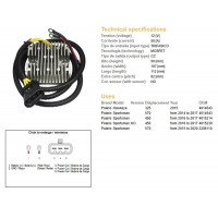 DZE REGULATOR NAPIĘCIA POLARIS SPORTSMAN 450 '16-'17 570 '14-'20 HAWKAYE 325 '15 (4014543 4015214 4015230) (50A_