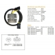 DZE REGULATOR NAPIĘCIA POLARIS SPORTSMAN 550 '09-'10, 850 '09-'10 (40111636) (50A)