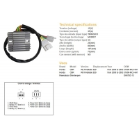 DZE REGULATOR NAPIĘCIA HONDA CBR 900RR (929) '00-'03 (SH678C-13) (ESR436 ESR430) (31600-MCJ-641)