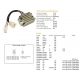 DZE REGULATOR NAPIĘCIA SUZUKI GN 125 '91-'01 GN 250 '88-'01 GS 125 '99-'00 EN 125 '03-'08 BETA (ESR142) (32800-29B00)