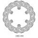 DELTA BRAKING TARCZA HAMULCOWA TYŁ BETA 2T/4T '13-21, WAVE (220X108,2X4MM) (6X6,5MM) (NG1294)