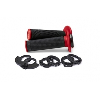 DOMINO MANETKI (GRIPY) OFF ROAD D-LOCK 2T / 4T (Z ADAPTERAMI ROLGAZU - KTM, HUSQVARNA, GASGAS, HONDA, KAWASAKI, SUZUKI, YAMAHA I
