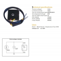 DZE REGULATOR NAPIĘCIA UNIWERSALNY JEDNOFAZOWY (12V,16A) (ESR012)