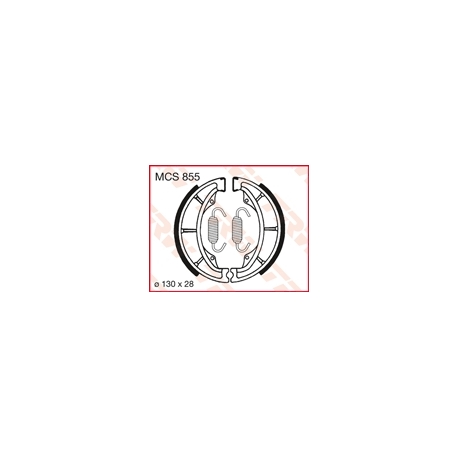 TRW ZF SZCZĘKI HAMULCOWE (130X28MM) (H333)