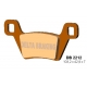 DELTA BRAKING KLOCKI HAMULCOWE KH600 KYMCO MXU - ZASTĘPUJĄ DB2212MX-D ORAZ DB2212QD-D