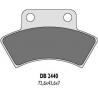 DELTA BRAKING KLOCKI HAMULCOWE KH232 QUADZILLA, POLARIS TYŁ - ZASTĘPUJĄ DB2440MX-D ORAZ DB2440QD-D