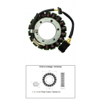 DZE UZWOJENIE ALTERNATORA STATOR BMW F 650GS '08-'12 F 700GS '12-'17 F 800R '10-'18 F 800ST '07-'12 F 800GT '13-'18 F 800GS