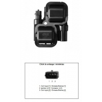 DZE CEWKA ZAPŁONOWA CAN AM 500/570/650/800/990/1000 COMMANDER / OUTLANDER / RENEGADE / SPYDER / TRAXTER POLARIS 570/700/800/850