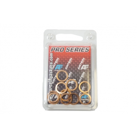 ARTEIN GASKETS PODKŁADKI MIEDZIANE KPL. 10 SZT. M10 (10 x 14 x 1,00 mm) (PODKŁADKA MIEDZIANA) COPPER WASHERS