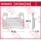 TRW ZF KLOCKI HAMULCOWE KH265/296 SINTER STREET KAWASAKI ZX-6R 636 NINJA 13-15, ZX-6R 636 NINJA 16-17, ZX 636 G ZX6R NINJA ABS 1