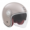 NOX PROMOCJA PREMIUM KASK OTWARTY JET HERITAGE SOLID KOLOR SZAMPAŃSKI ROZMIAR L