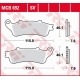 TRW ZF KLOCKI HAMULCOWE KH142 SINTER STREET HONDA ST 1100 PAN EUROPEAN '96-'02, NTV/NX 650 '88-'97, SUZUKI AN 650 BURGMAN '04-'1