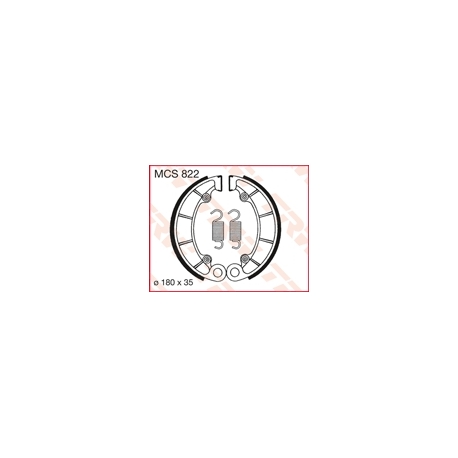 TRW ZF SZCZĘKI HAMULCOWE (180X35MM) (H343) (PROMOCJA)