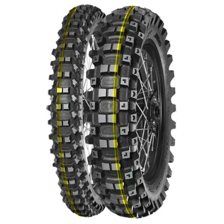 MITAS OPONA 70/100-19 TERRA FORCE-EX MH SUPER (ŻÓŁTY PASEK) 42M TT PRZÓD DOT 01/2025 (ZAMIENNIK:70000212) (DRUGI GATUNEK - SZLIF