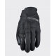 FIVE GLOVES RĘKAWICE SKÓRZANO-TEKSTYLNE SPARK KOLOR CZARNY ROZMIAR 9 (M)
