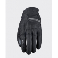 FIVE GLOVES RĘKAWICE SKÓRZANO-TEKSTYLNE SPARK KOLOR CZARNY ROZMIAR 11 (XL)
