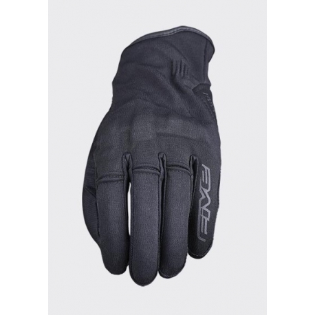 FIVE GLOVES RĘKAWICE SKÓRZANO-TEKSTYLNE DAMSKIE FLOW WOMAN KOLOR CZARNY ROZMIAR 10 (L)