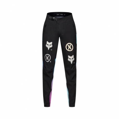 SPODNIE ROWEROWE FOX FLEXAIR PANT HELLO FUTURE BLACK