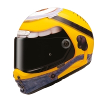KASK HJC V10 STUART MINIONS YELLOW