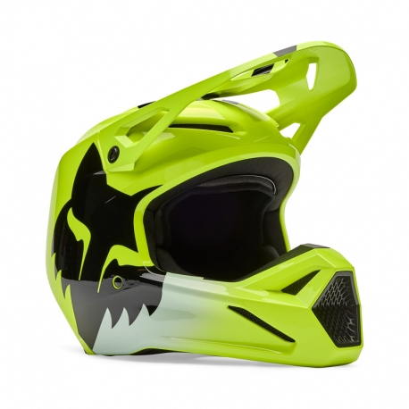 KASK FOX JUNIOR V1 SHIELD FLUO YELLOW