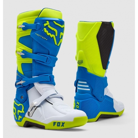 BUTY FOX MOTION BLUE/YELLOW
