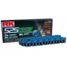 RK ŁAŃCUCH NAPĘDOWY BB525XRE-124 (XW-RING) ZAKUWKA (CLF) W ZESTAWIE KOLOR NIEBIESKI (POJEMNOŚĆ: DO 1000 CCM) (42 KN)