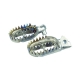 SCAR RACING PODNÓŻKI PEGI TYTANOWE GRIPPER YAMAHA YZ65 '18-'25, YZ 85 '02-'25, YZ 125 / 250 '97-'25, YZ 250F '01-'23, YZ 450F '0