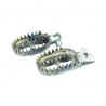 SCAR RACING PODNÓŻKI PEGI TYTANOWE GRIPPER YAMAHA YZ65 '18-'25, YZ 85 '02-'25, YZ 125 / 250 '97-'25, YZ 250F '01-'23, YZ 450F '0