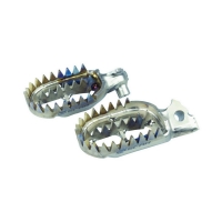 SCAR RACING PODNÓŻKI PEGI TYTANOWE GRIPPER YAMAHA YZ 250F '24-'25, YZ 450F '23-'25, YZ 250FX '25, YZ 450FX '24-'25, WR 250F '25,