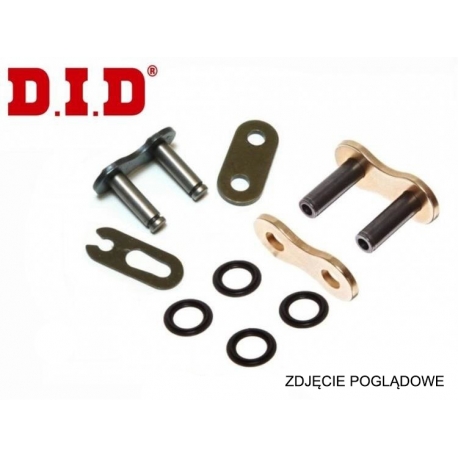 DID ZAPINKA (OGNIWO ŁĄCZĄCE) ŁAŃCUCHA NAPĘDOWEGO CL520DZ2GB-RJ ZŁOTA
