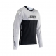 LEATT KOSZULKA ROWEROWA MTB GRAVITY 4.0 JERSEY WHITE KOLOR BIAŁY/CZARNY ROZMIAR L
