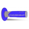 PROGRIP MANETKI PG801 OFF ROAD (22+25MM, DŁ.115MM) KOLOR SZARY/NIEBIESKI (DWUSKŁADNIKOWE) (801-291) (PG801/9)