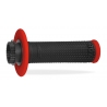 PROGRIP MANETKI PG708 OFF ROAD Z BLOKADĄ SCS LOCK-ON + 6 ADAPTERÓW ROLGAZU (22+25MM) KOLOR CZARNY CZERWONY DWUSKŁADNIKOWE (708-1