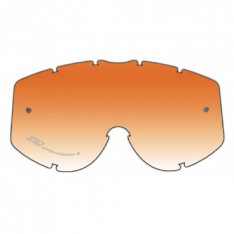 PROGRIP SZYBKA PG3222 DO GOGLI PG3200/PG3201/PG3204/PG3301/PG3400/PG3404/PG3450 ORANGE, ANTISCRATCH, ANTIFOG, GRUBOŚĆ 1 MM (PG32