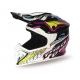 PROGRIP KASK CROSS DZIECIĘCY PG3009 JURASSIC JUNIOR/KID KOLOR BIAŁY/CZARNY/RÓŻOWY/SELEDYNOWY ROZM. XL (3009-382) ( HOMOLOGACJA E