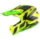 KAPPA KASK KV49 EVO GREAT CROSS KOLOR CZARNY MAT/ŻÓŁTY ROZM. 60 / L ( HOMOLOGACJA ECE 22R06 )